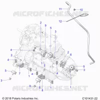 ENGINE, TRASMISSIONE MOUNTING &amp; LONG BLOCK