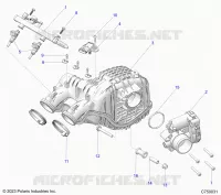 ENGINE, PRESA D'ARIA MANIFOLD