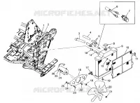 SISTEMA DI RAFFREDDAMENTO (400L) XPRESS 400L W97CA38C (4939603960A014)