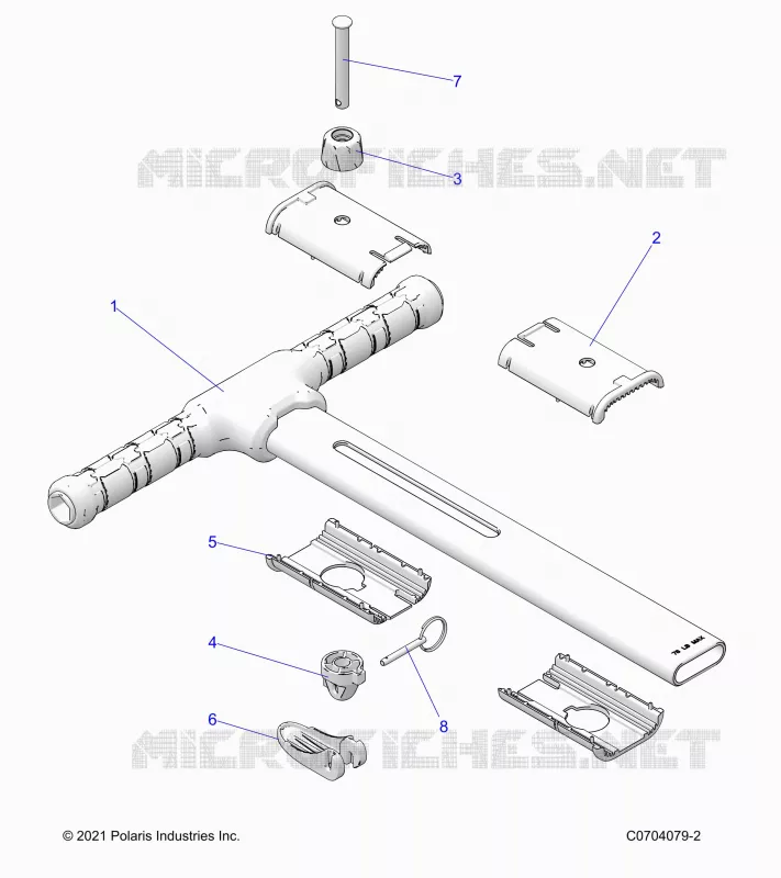 BODY, PASSEGGERO GRAB BAR