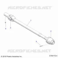 TRASMISSIONE, FRONT PROP SHAFT