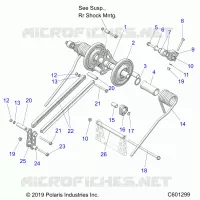 SUSPENSION, POSTERIORE COPPIA ARM