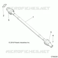 TRASMISSIONE, REAR PROP SHAFT