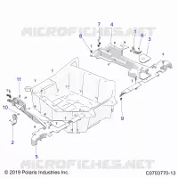 CARROZZERIA POSTERIORE RACK, MOUNTING