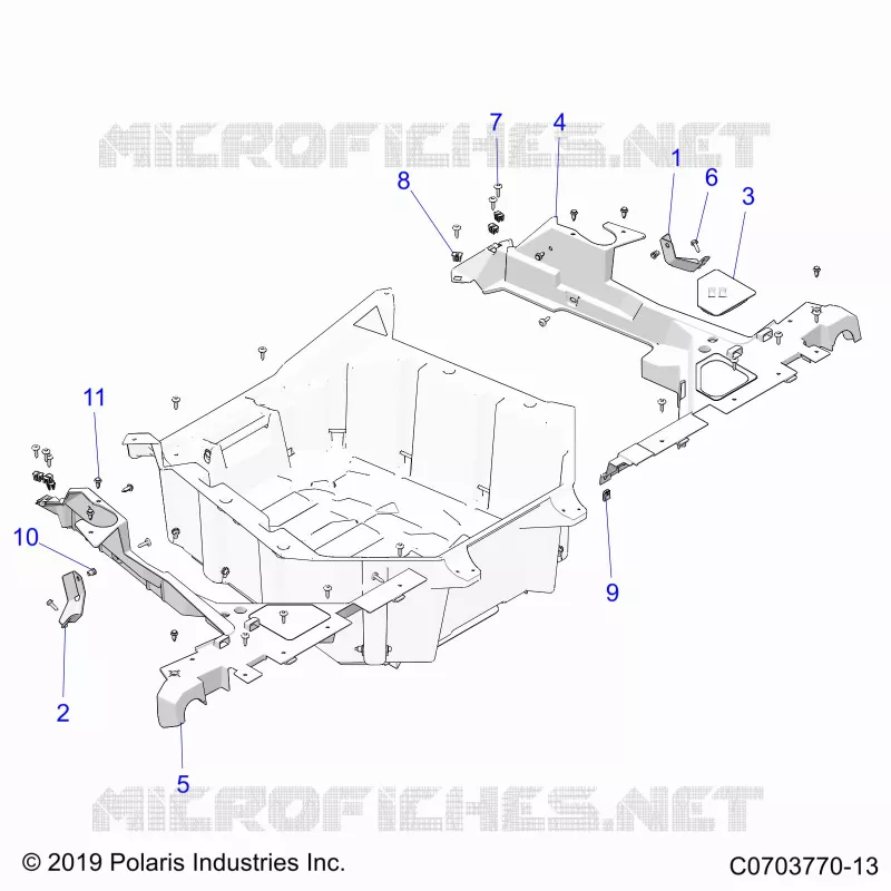CARROZZERIA POSTERIORE RACK, MOUNTING