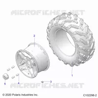 RUOTAS, REAR TIRE