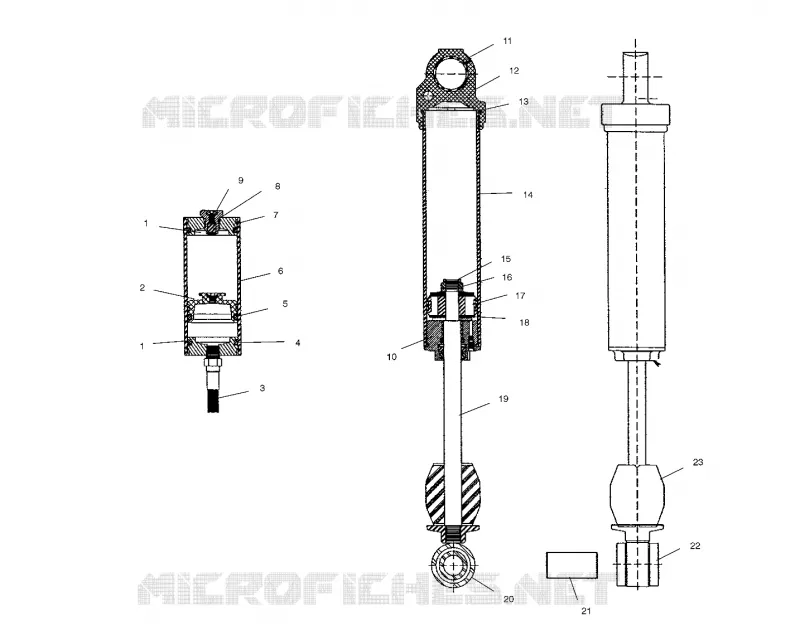SHOCK (REAR TRACK)(M-10)