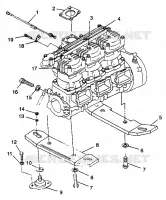 MONTAGGIO DEL MOTORE SL 900 B974091 and SL 1050 B974090 (4940974097B002)