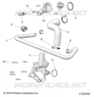 MOTORE, WATERPUMP AND BYPASS