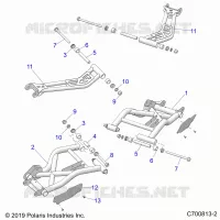 SOSPENSIONE POSTERIORE CONTROL ARMS