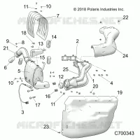 ENGINE, IMPIANTO DI SCARICO