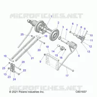 SUSPENSION, POSTERIORE COPPIA ARM