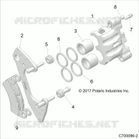 FRENO ANTERIORE CALIPER