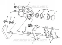 FRENO ANTERIORE MONTAGGIO Trail Boss W938527 (4924072407012A)