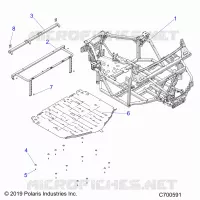 CHASSIS, MAIN TELAIO