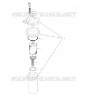 Carburante / separatore