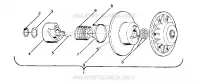 FRIZIONE DRIVEN Star, Sprint ES and StarTrak Updated 2/90 (4916811681015A)
