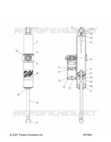 SUSPENSION, AMMORTIZZATORE POSTERIORE TRACK