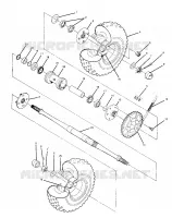 RUOTA POSTERIORE DRIVE ASSEMBLY (4914891489017A)