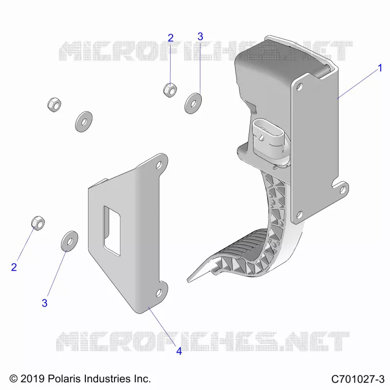 ENGINE, ACCELERATORE PEDALE