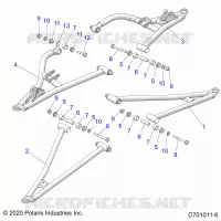 SOSPENSIONI ANTERIORI CONTROL ARMS