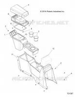 CENTER CONSOLE, REAR