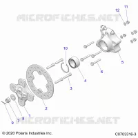 SUSPENSION, PORTAPACCHI POSTERIORE