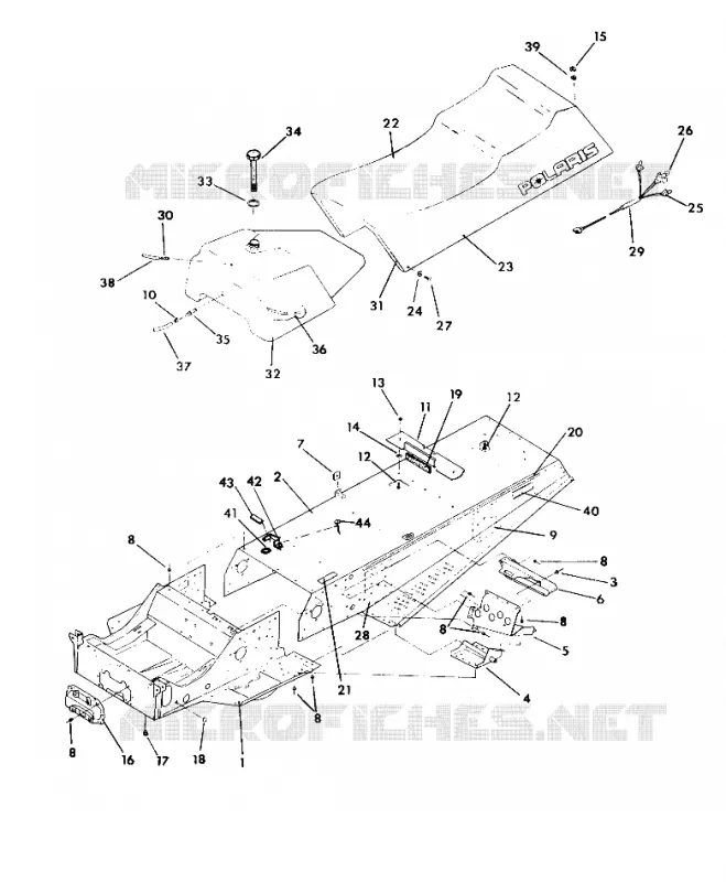 TELAIO and SEDE Indy Lite GT (4921342134001A)
