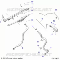 ENGINE, SISTEMA DI RAFFREDDAMENTO, RADIATOR