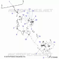 CABLAGGIO COMPONANTS- R19RSU99/A/B (C700480)