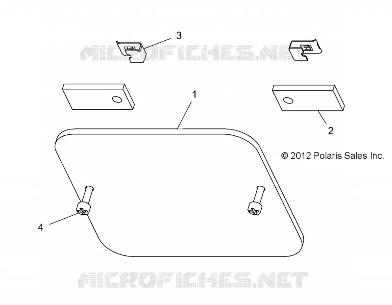 SWIVELPACK LATCH COVER