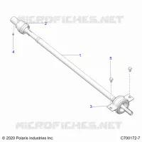 TRASMISSIONE, REAR PROP SHAFT