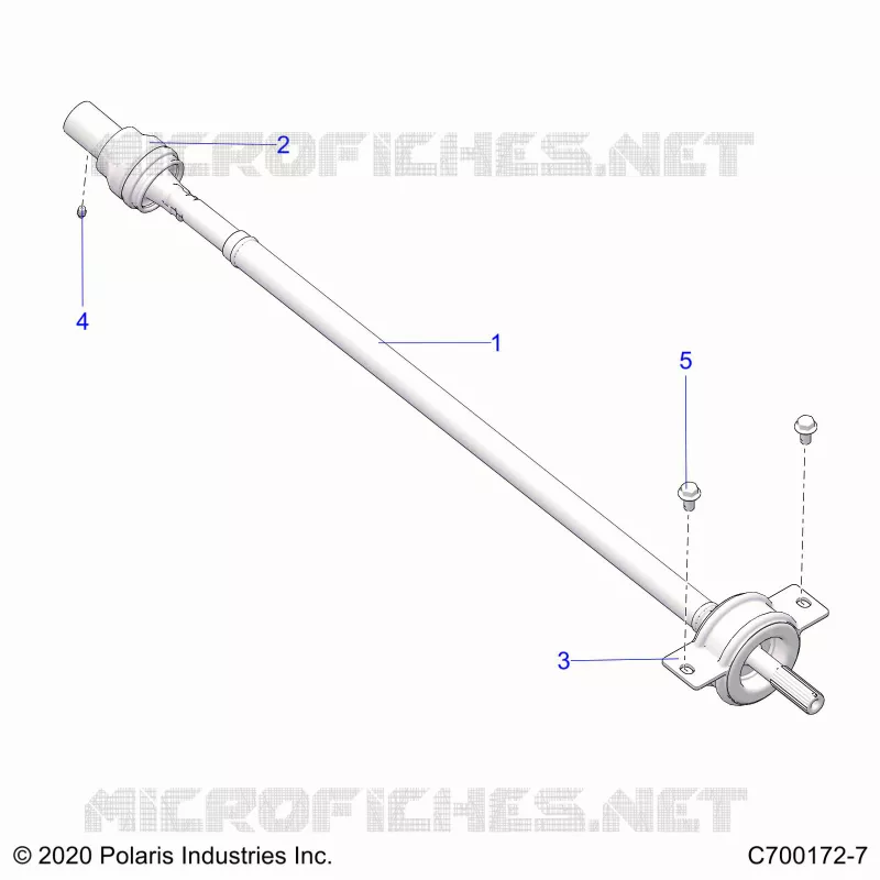 TRASMISSIONE, REAR PROP SHAFT