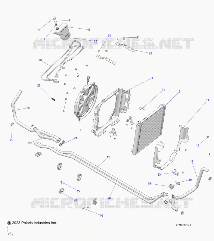 ENGINE, SISTEMA DI RAFFREDDAMENTO