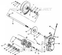 TRASMISSIONE ASSEMBLY CLASSIC E942865 and  CLASSIC TOURING E942875 (49274027400020)