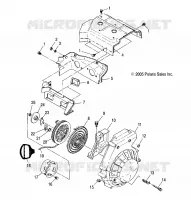 VENTILATORE Housing   AUTOAVVOLGENTE