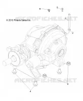 TRASMISSIONE, REAR SCATOLA INGRANAGGI MONTAGGIO