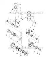 PISTONE AND ALBERO MOTORE SUPERTRAK (4917131713025A)