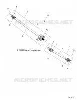 DRIVE TRAIN, FRONT PROP ALBERO