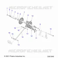 SUSPENSION, POSTERIORE COPPIA ARM
