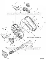 TRASMISSIONE, CLUTCH COVER