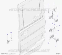 PORTE MOUNTING, REAR