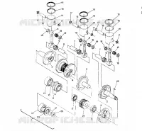 PISTONE AND ALBERO MOTORE 650 (4914131413030A)