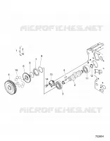 ENGINE, FUEL CAMSHAFT AND GOVERNATORE SHAFT