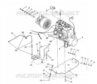 MONTAGGIO DEL MOTORE 440 / 0930760 and 440 SKS / 0930560 (4922932293025A)