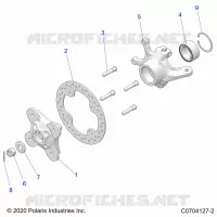 SOSPENSIONI ANTERIORI CARRIER- Z22N4E99AJ/AN/BJ/BN (C0704127-2)