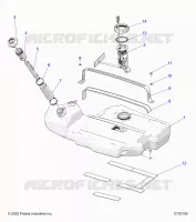 SISTEMA DI ALIMENTAZIONE CARBURANTE, FUEL TANK