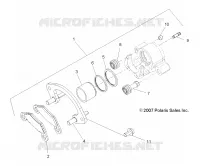FRENO POSTERIORE CALIPER
