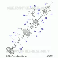 TRASMISSIONE, PRIMARY CLUTCH
