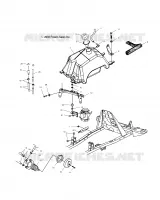 CARBURANTE TANK AND CARBURATORE MOUNTING